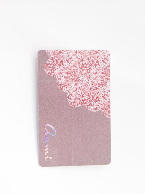 hot laser stamp cards