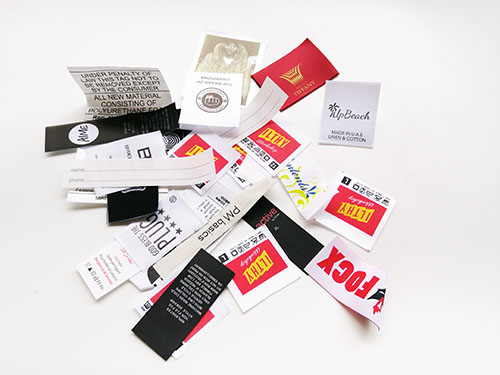 Printed label