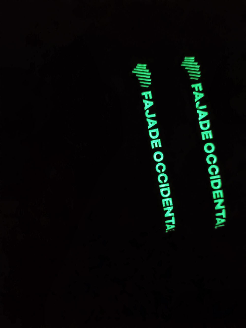 Glow in dark